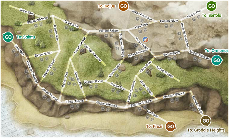 Map of Alakol
