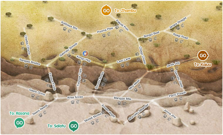 Map of Andra