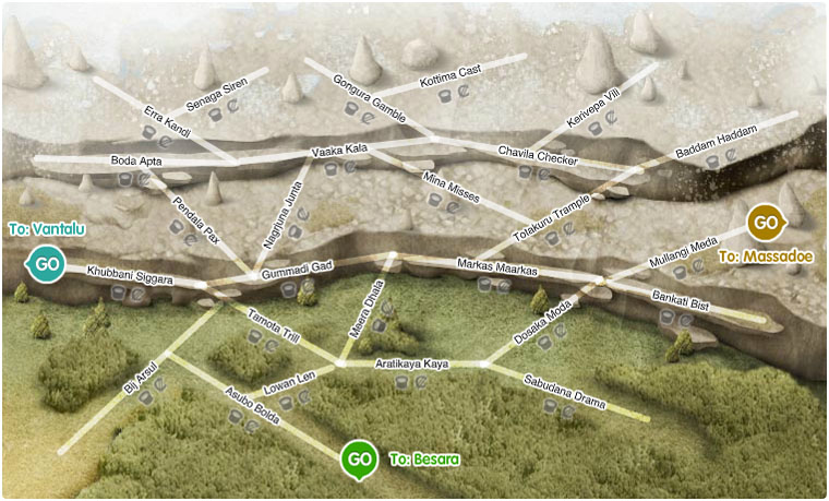 Map of Aranna