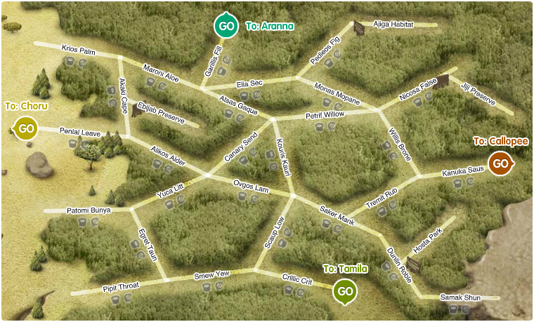 Map of Besara