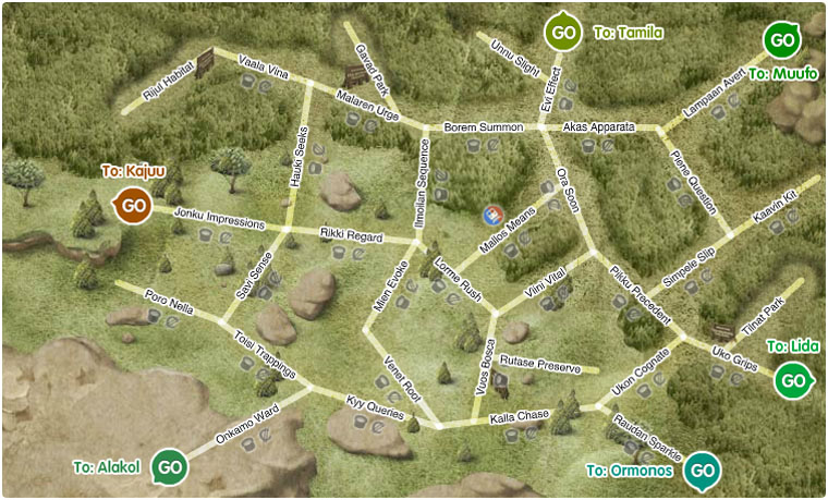 Map of Bortola