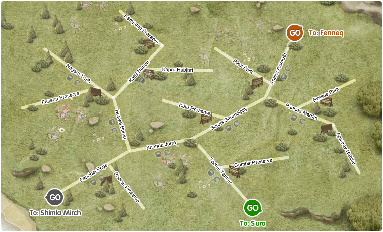 Map of Cauda
