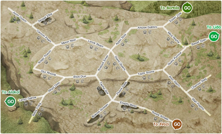 Map of Ormonos